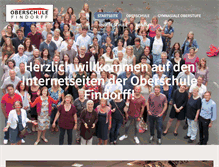 Tablet Screenshot of oberschule-findorff.de